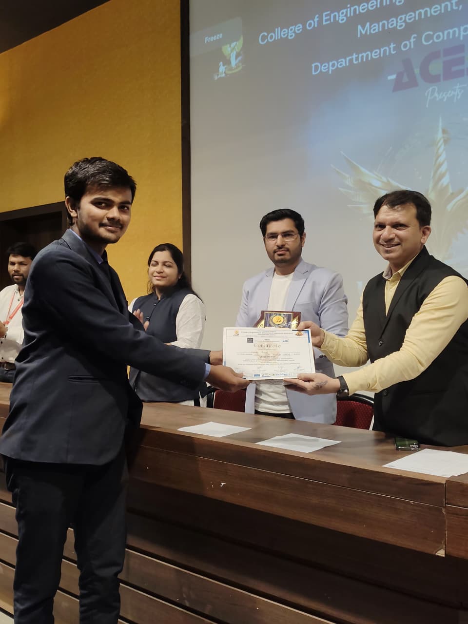 1st Prize - Reverse Coding Competition